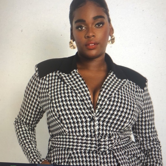 New houndstooth jumpsuit - Picture 8 of 10